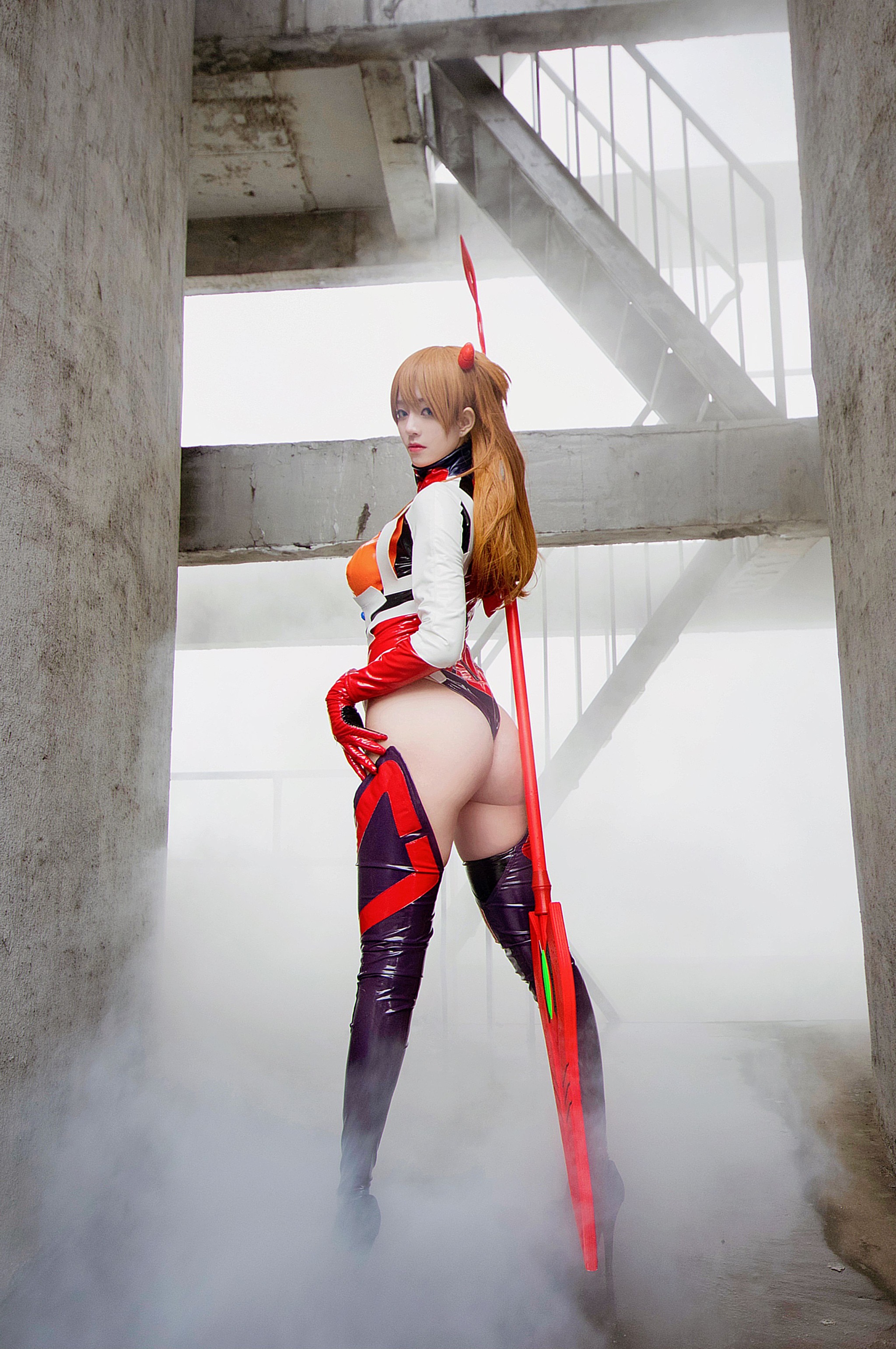 图片[1]-Kettoe – NO.016 asuka battle suit [18P]-XikXak